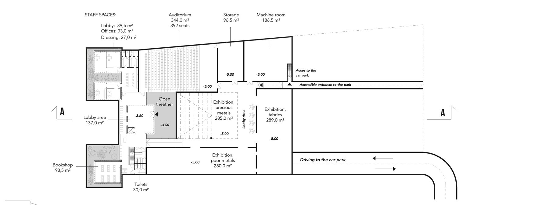 Fracture basement floor plan